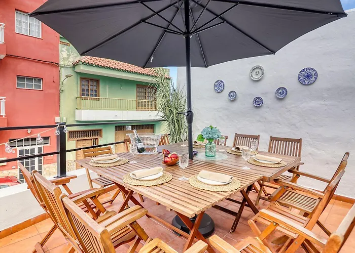 Spacious House With Bbq And Ocean Teide View, Near Center Apartment