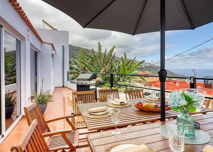 Spacious House With Bbq And Ocean Teide View, Near Center * Puerto de la Cruz (Tenerife)